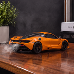 Aromotors McLaren diffuser in orange with fuel-cap water filler