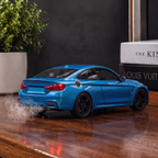 Aromotors BMW diffuser in blue with fuel-cap water filler